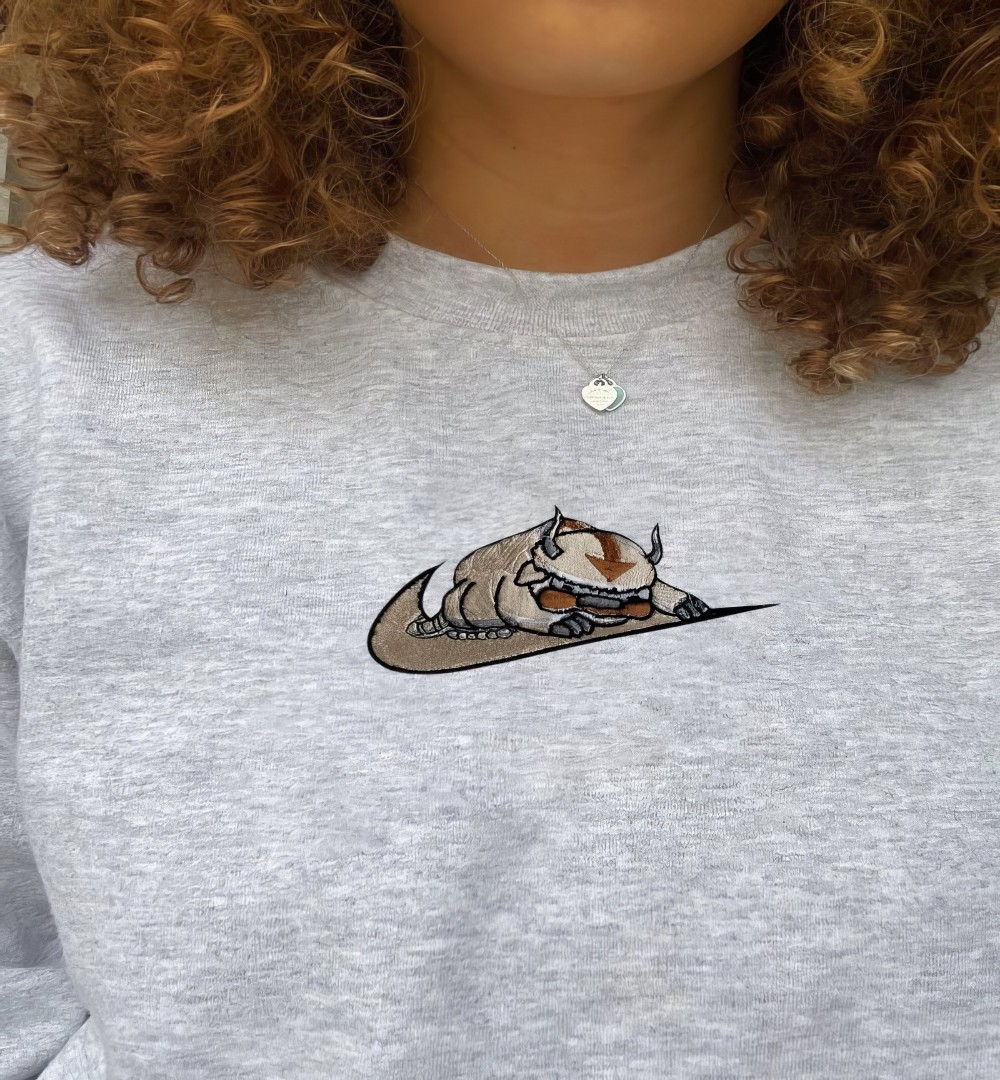 Nike Appa Cute Embroidered Swoosh Sweatshirt/t-shirt/hoodie Embroidery