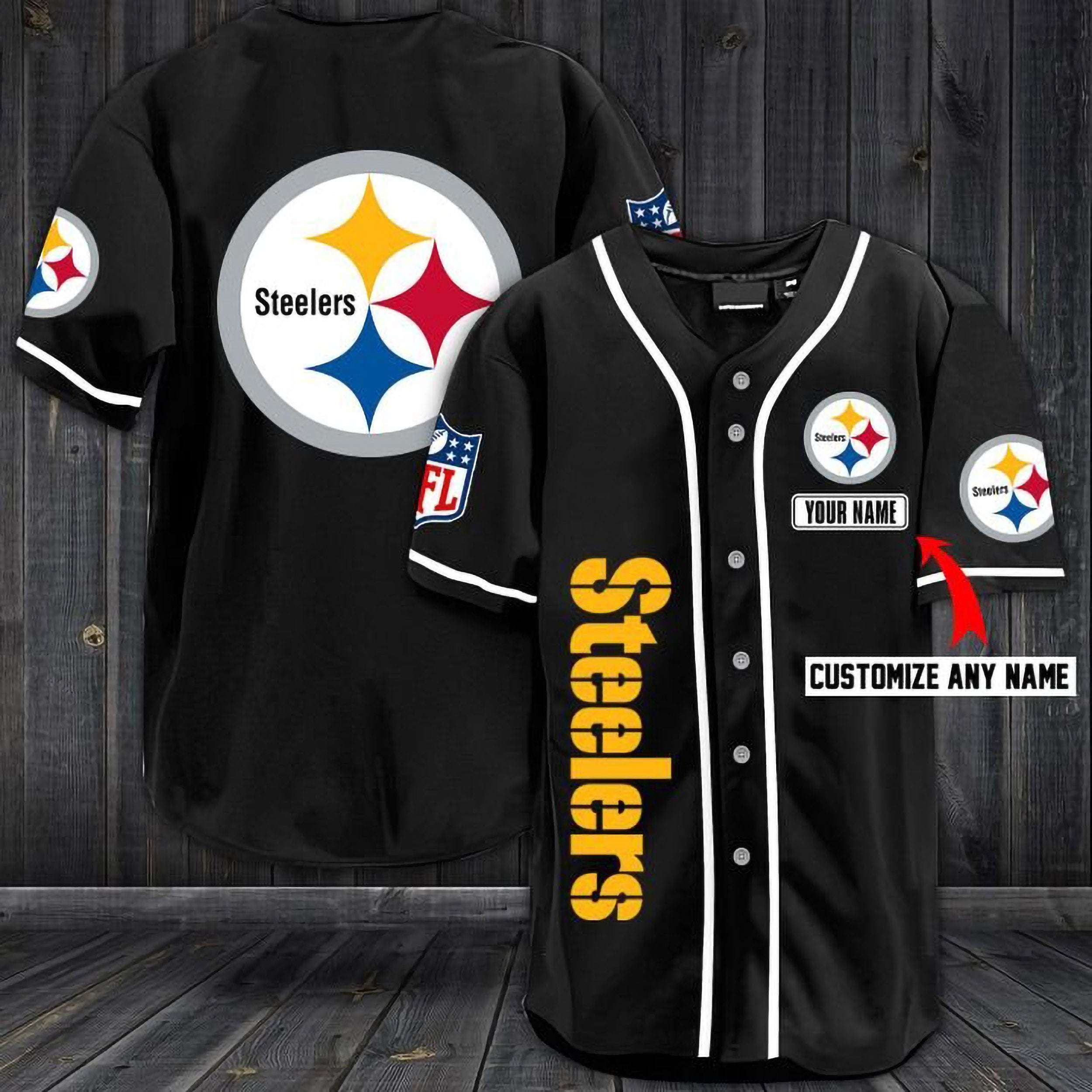 steelers jersey with your name
