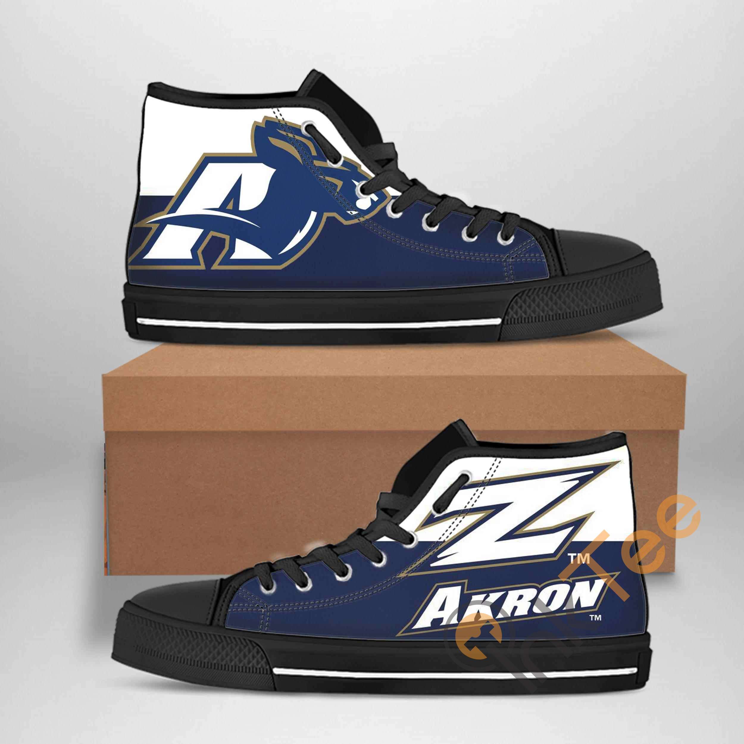 Akron Zips Nfl Football Amazon Best Seller Sku 1216 High Top Shoes