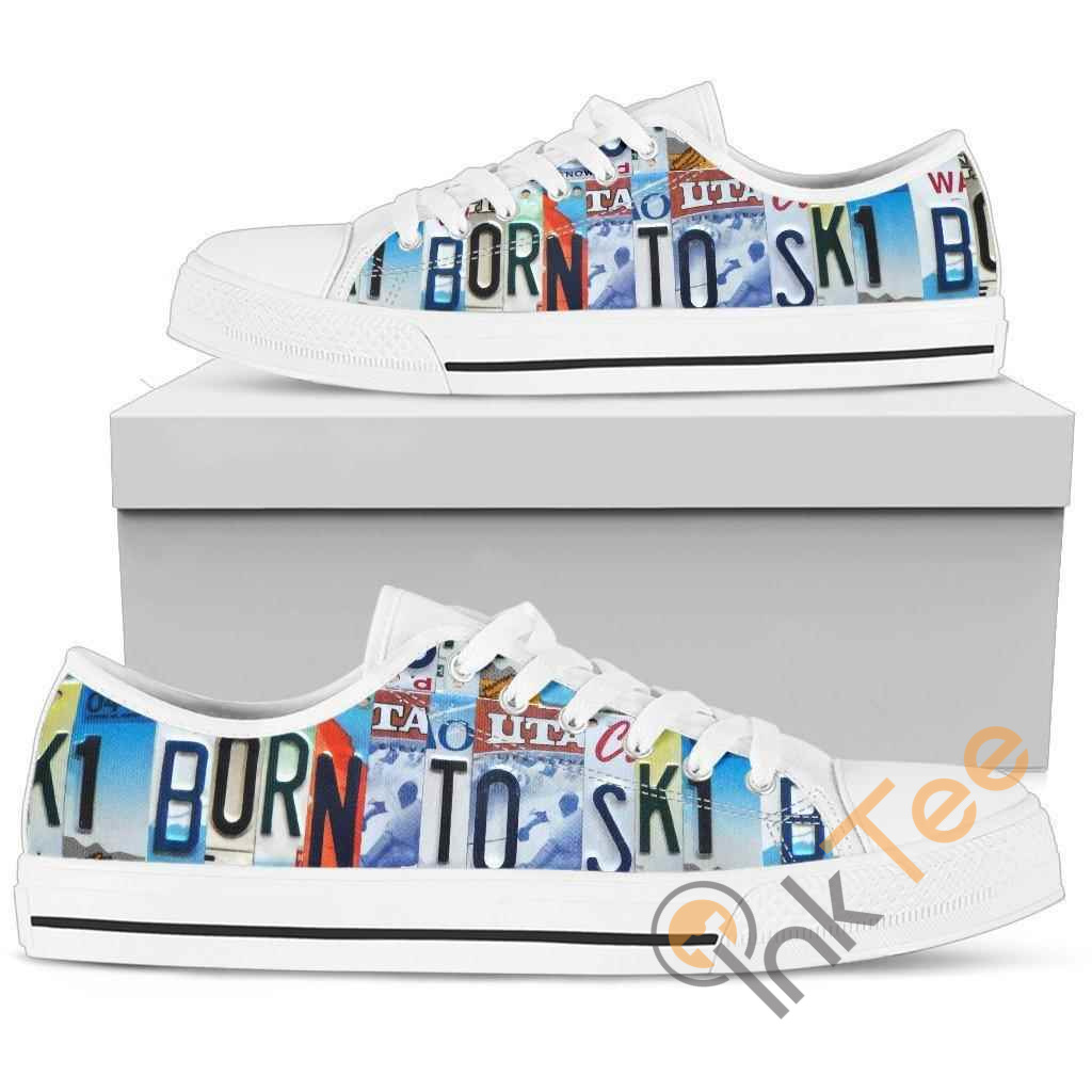 Born To Ski Low Low Top Shoes