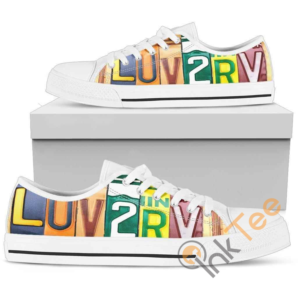 Love To Rv Low Top Shoes