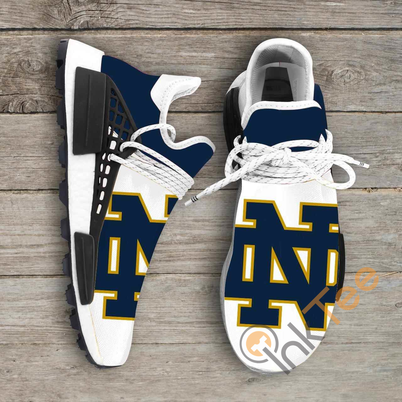 notre dame yeezy shoes