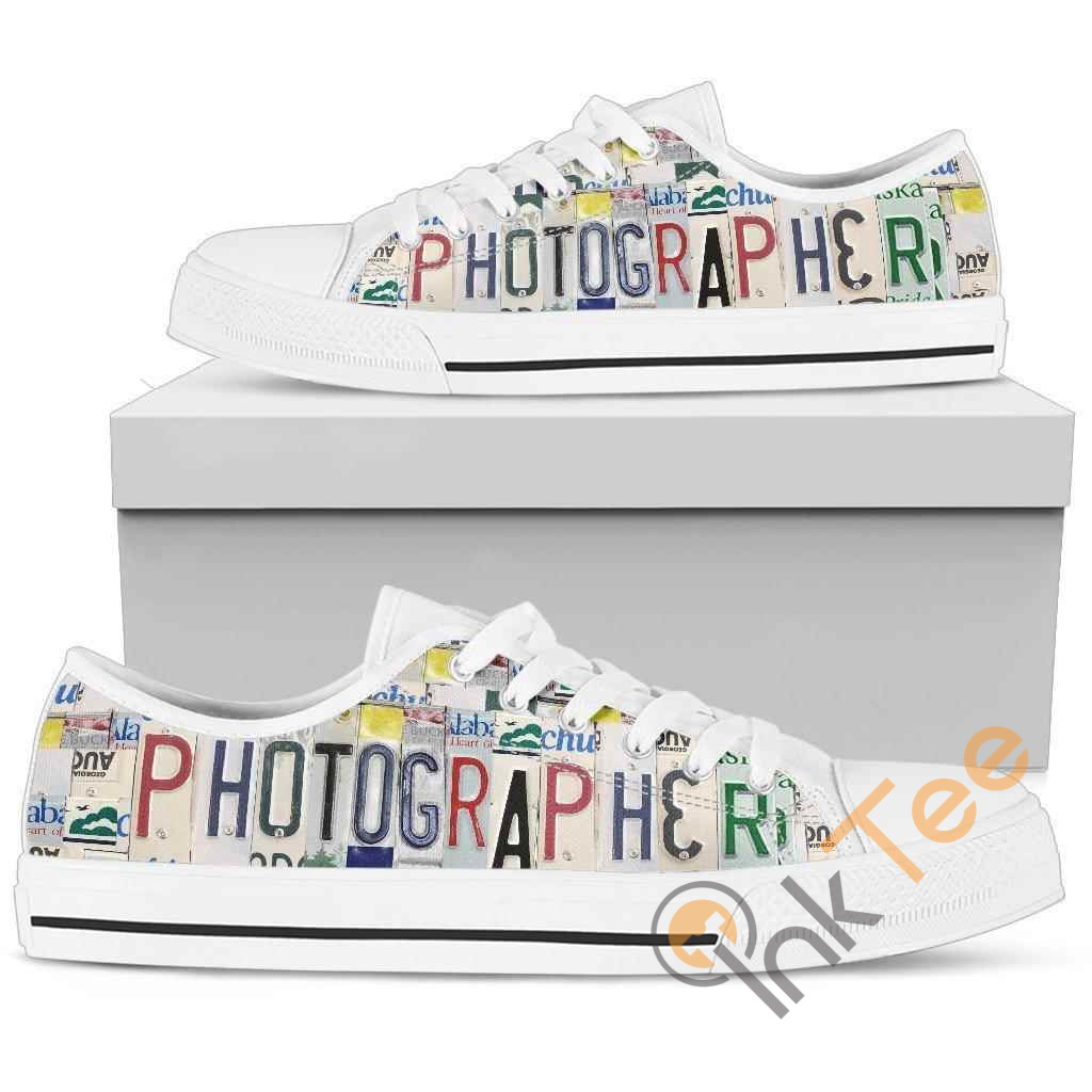 Photographer Low Top Shoes