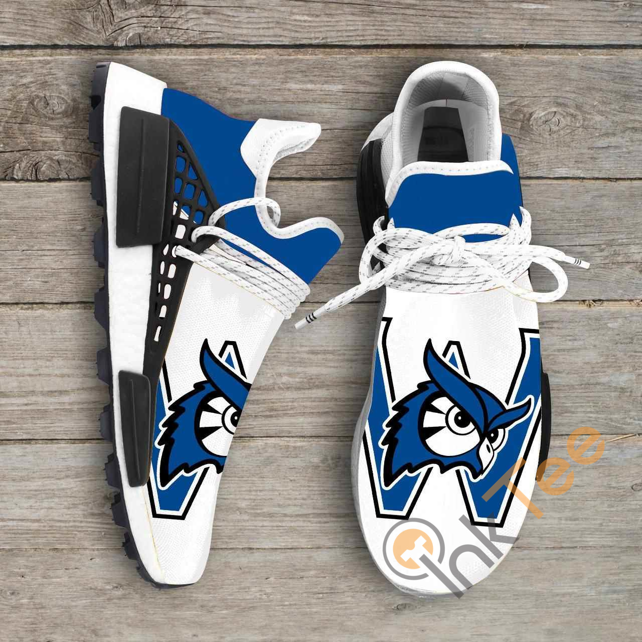 Westfield State Owls Ncaa NMD Human Shoes