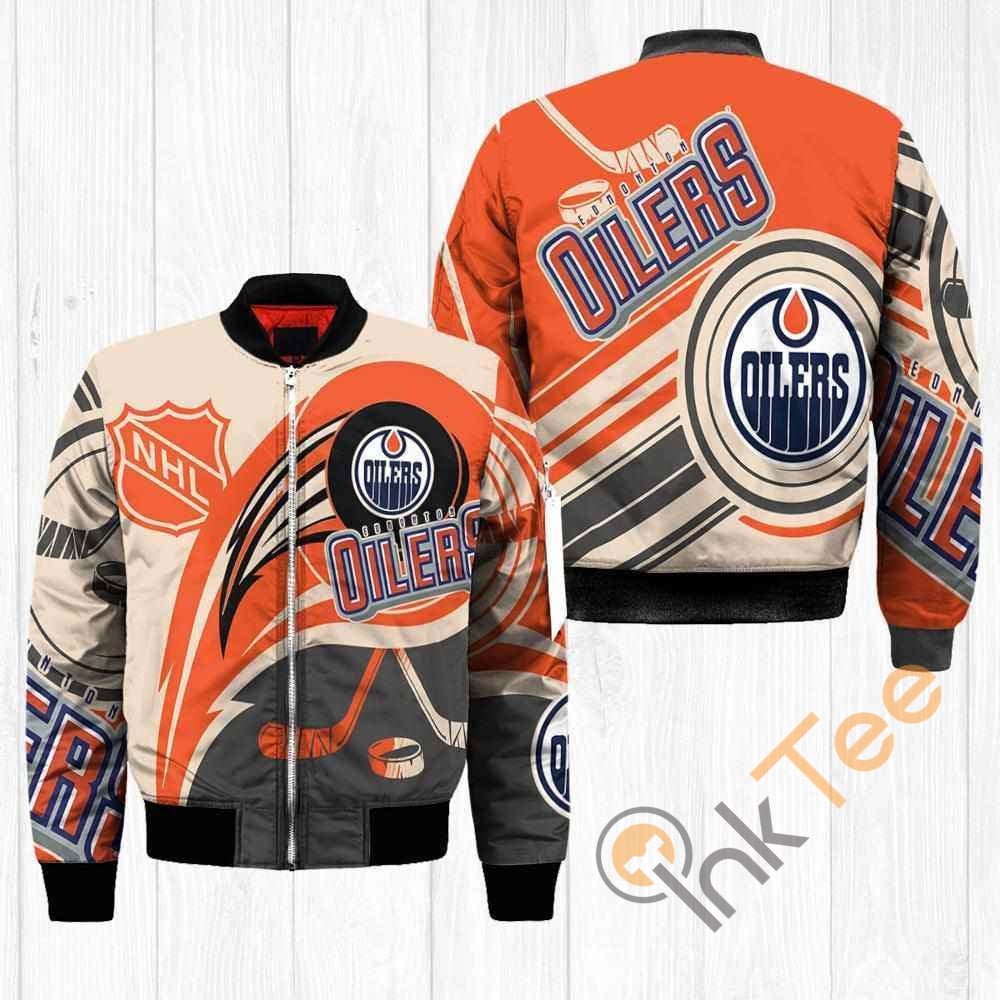 Edmonton Oilers NHL Balls Apparel Best Christmas Gift For Fans Bomber Jacket