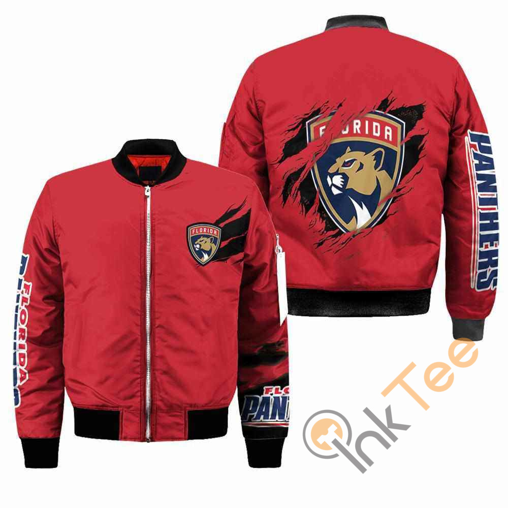 Florida Panthers NHL Apparel Best Christmas Gift For Fans Bomber Jacket