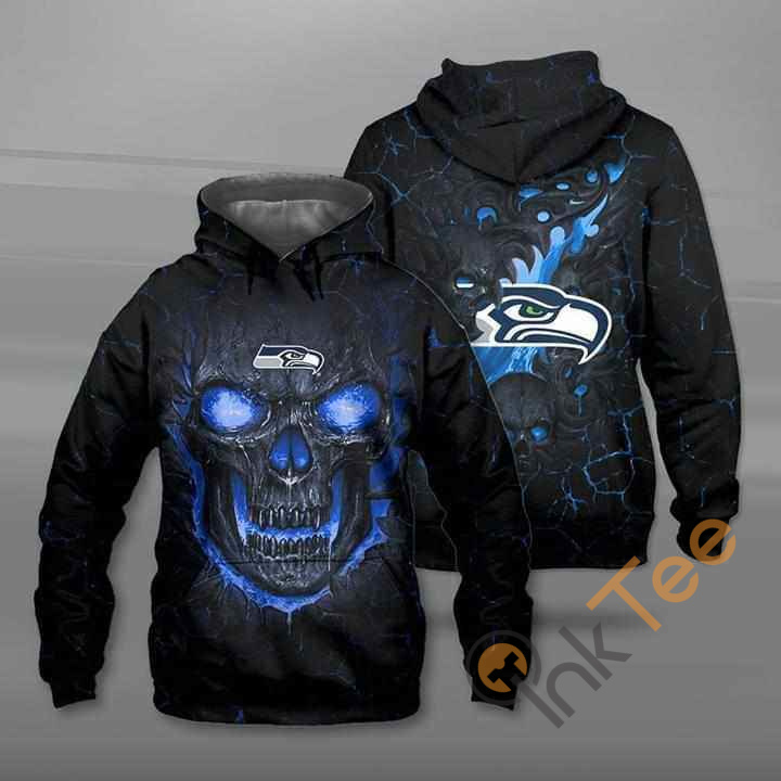 16% OFF Men's Seattle Seahawks Military Hoodie 3D Sweatshirt