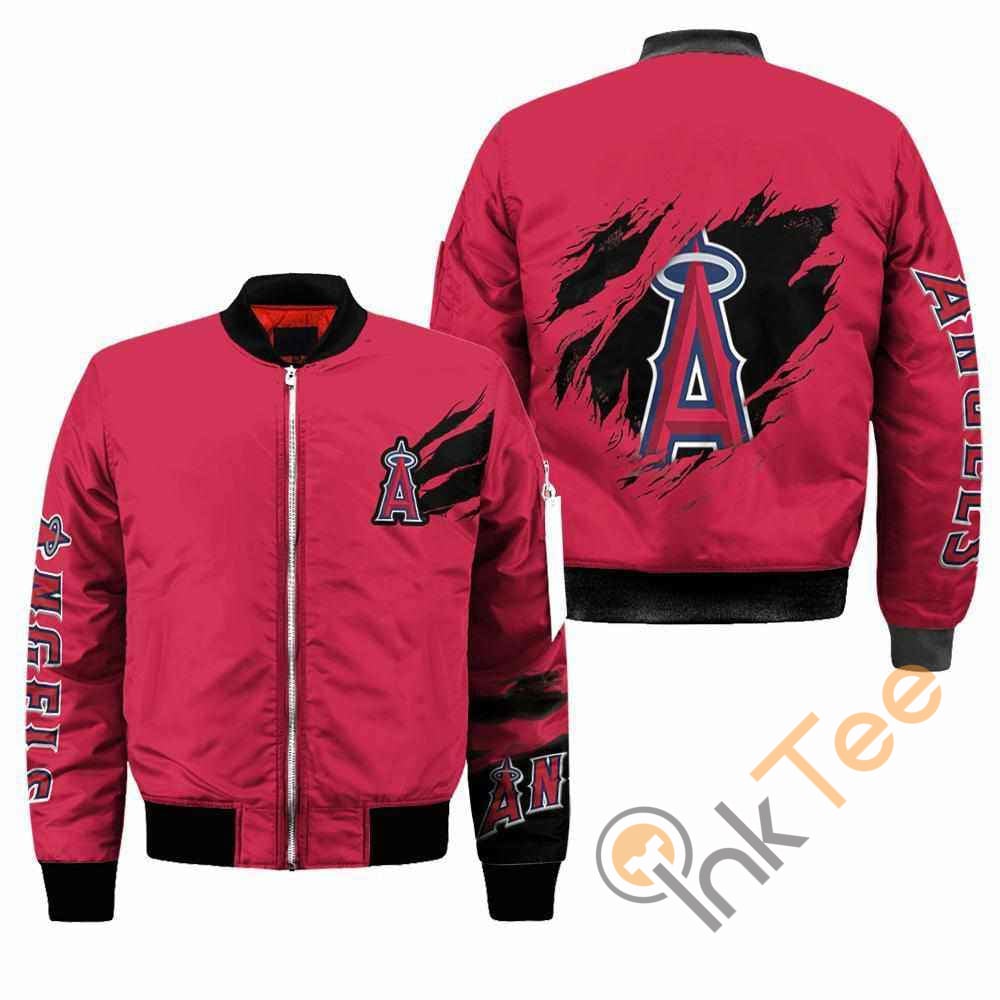 Los Angeles Angels MLB Apparel Best Christmas Gift For Fans Bomber Jacket