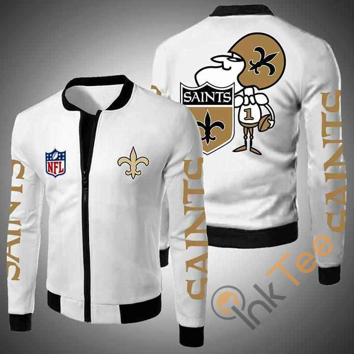 New Orleans Saints Nfl Bomber Jacket Jacket - InkTee Store