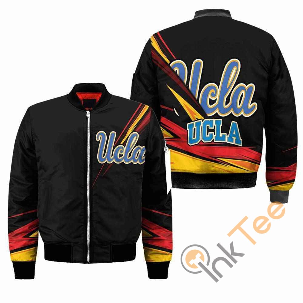 UCLA Bruins NCAA Black Apparel Best Christmas Gift For Fans Bomber Jacket