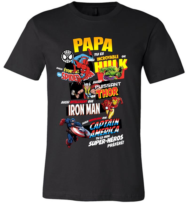 Avenger Superhero Marvel Characters Premium T-Shirt