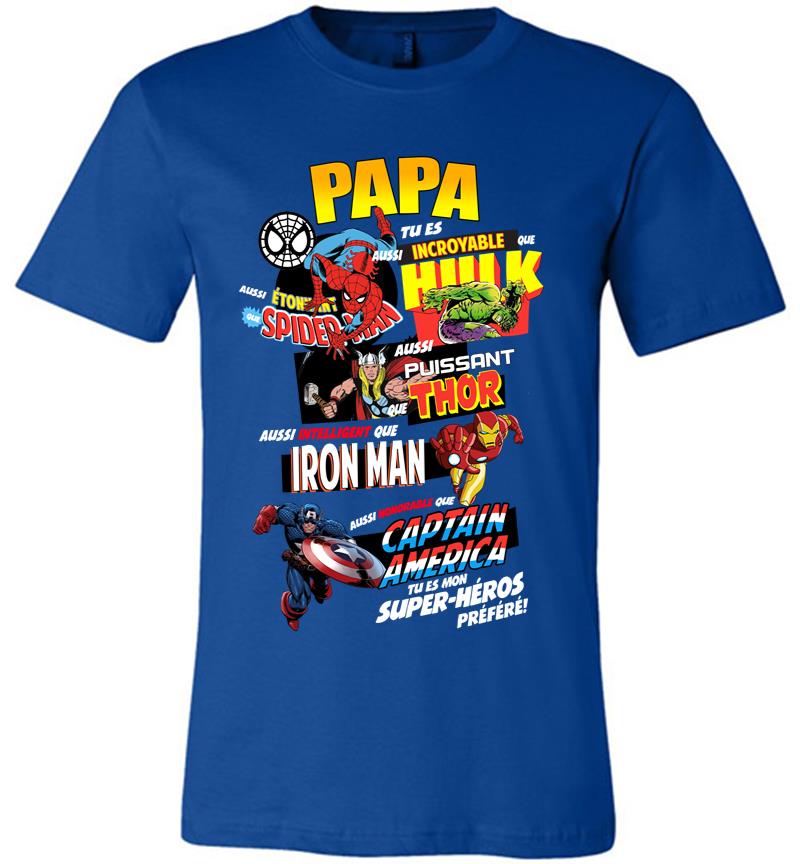 Inktee Store - Avenger Superhero Marvel Characters Premium T-Shirt Image