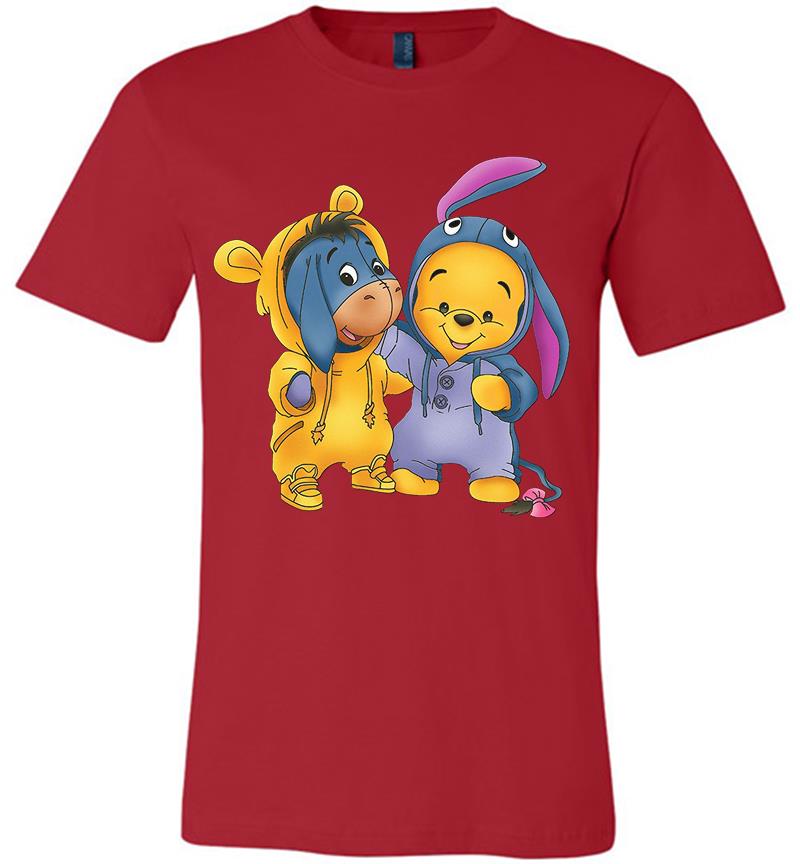 Inktee Store - Baby Eeyore And Pooh Premium T-Shirt Image