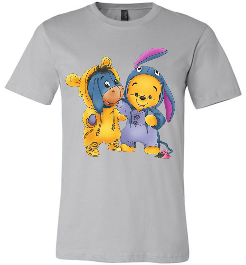 Inktee Store - Baby Eeyore And Pooh Premium T-Shirt Image