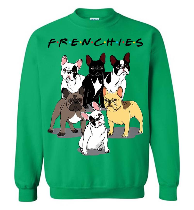 Inktee Store - Bulldog Team Frenchies Sweatshirt Image