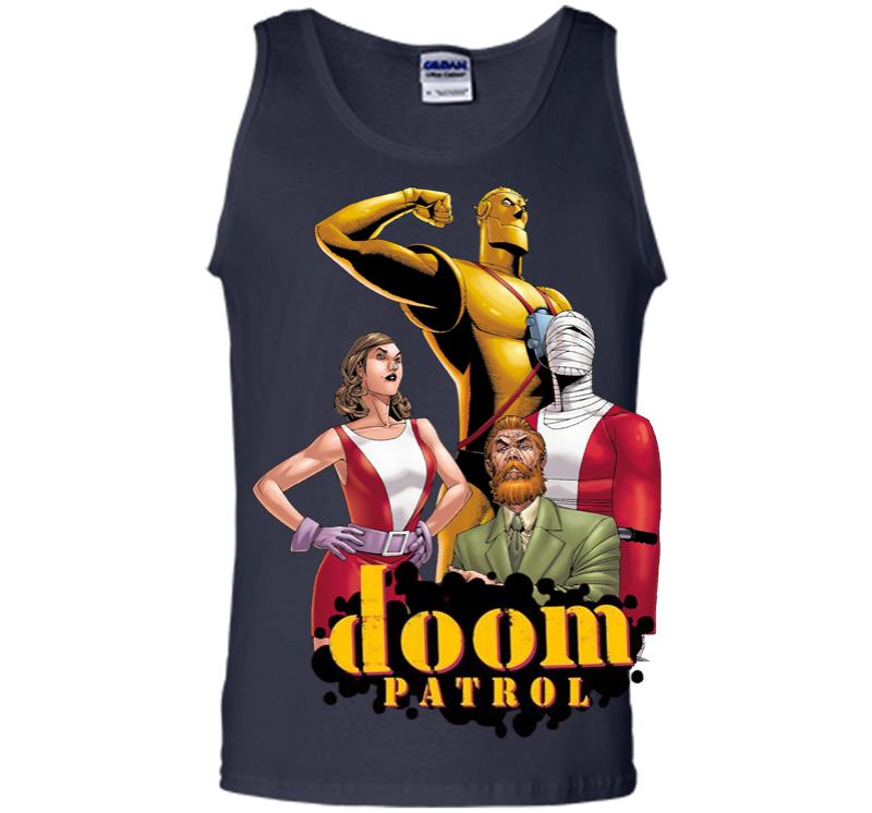 Inktee Store - Doom Patrol Classic Comics Men Tank Top Image