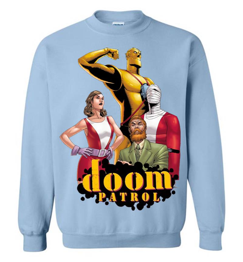 Inktee Store - Doom Patrol Classic Comics Sweatshirt Image