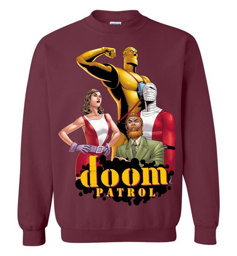 Inktee Store - Doom Patrol Classic Comics Sweatshirt Image