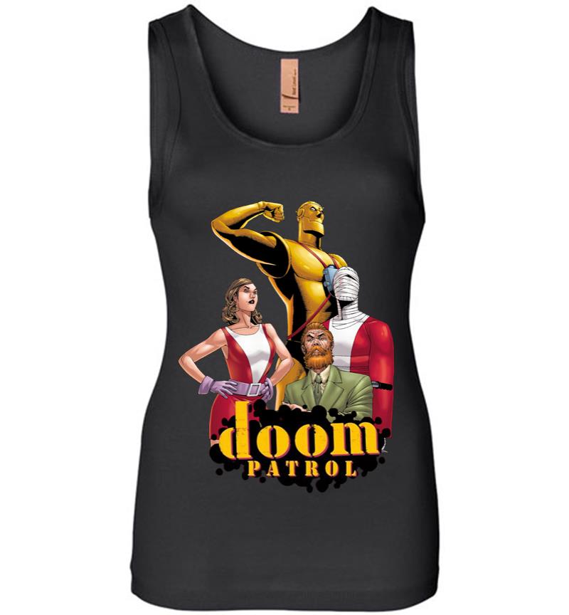 Doom Patrol Classic Comics Women Jersey Tank Top