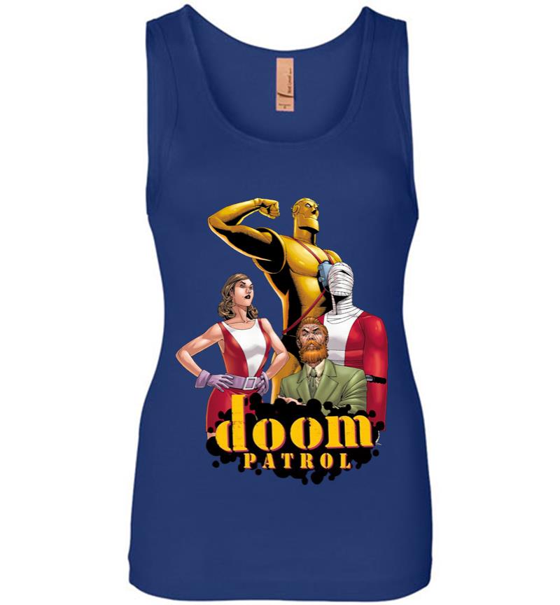 Inktee Store - Doom Patrol Classic Comics Women Jersey Tank Top Image