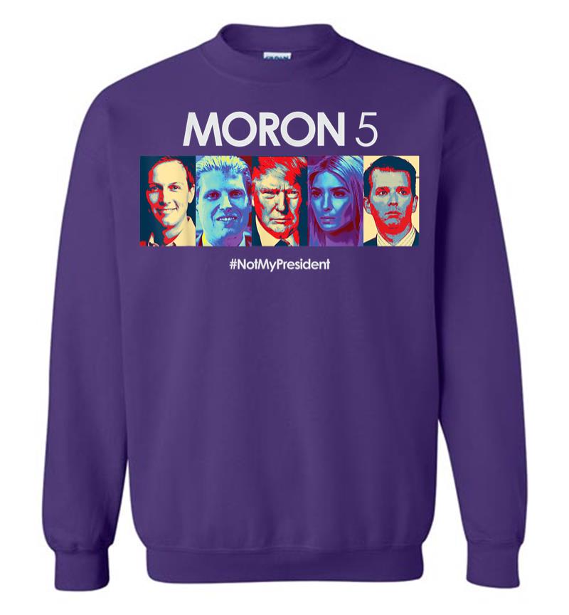 Inktee Store - Funny Anti Trump Hate Donald Political Democrat 86 45 Sweatshirt Image