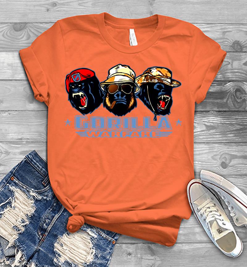 Inktee Store - Official Gorilla Warfare Men T-Shirt Image