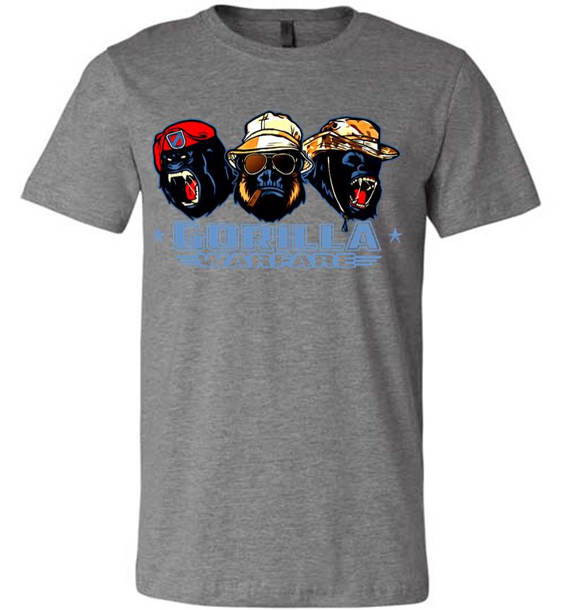 Inktee Store - Official Gorilla Warfare Premium T-Shirt Image