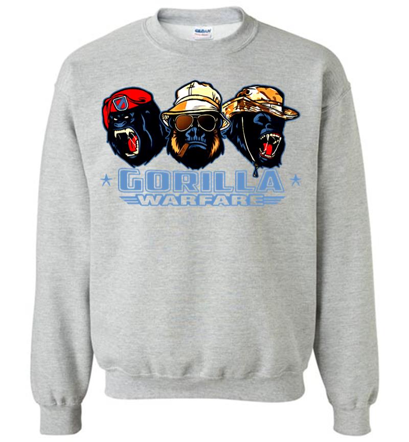 Inktee Store - Official Gorilla Warfare Sweatshirt Image