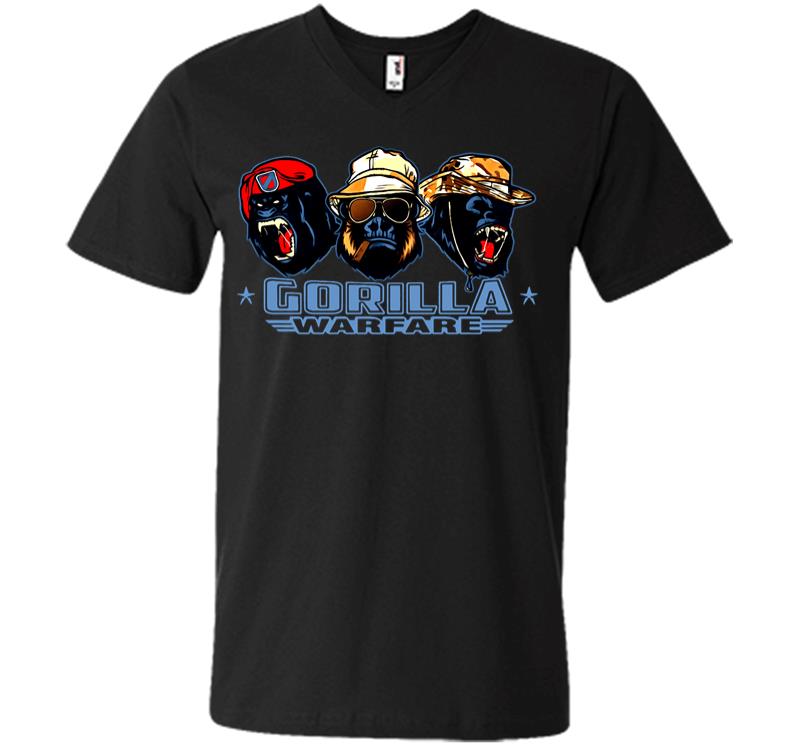 Official Gorilla Warfare V-Neck T-Shirt