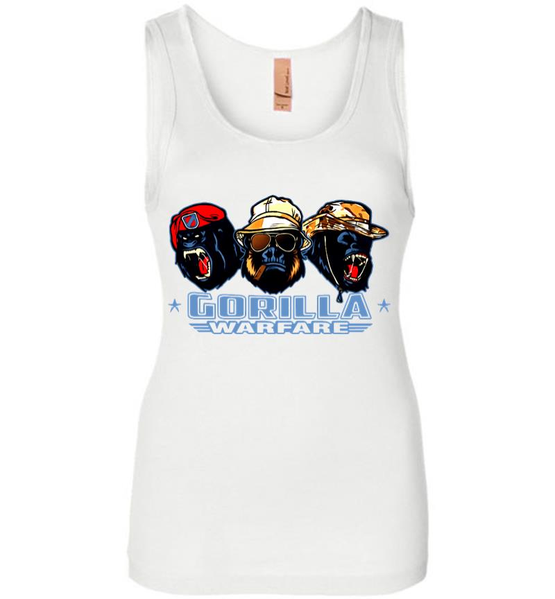 Inktee Store - Official Gorilla Warfare Women Jersey Tank Top Image