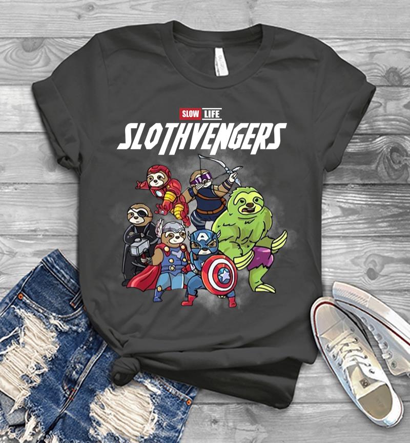 Inktee Store - Official Slow Life Slothvengers Men T-Shirt Image