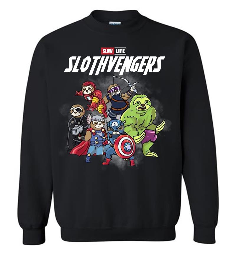 Official Slow Life Slothvengers Sweatshirt