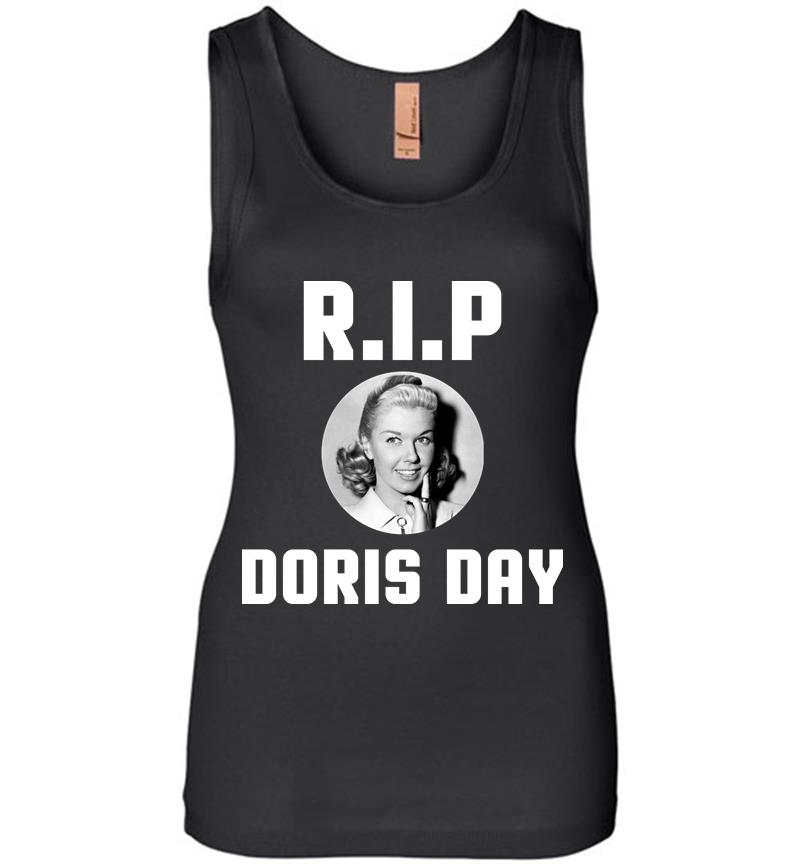 R.i.p Doris Day Women Jersey Tank Top