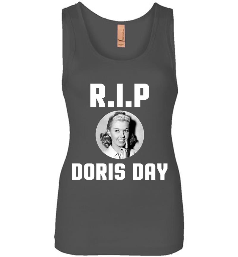 Inktee Store - R.i.p Doris Day Women Jersey Tank Top Image