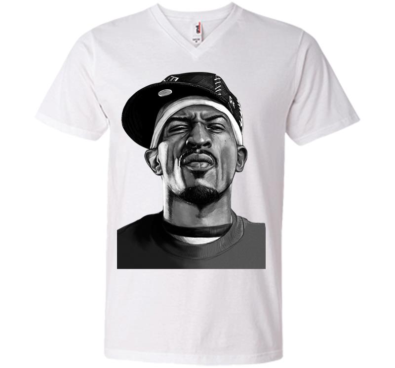 Inktee Store - Rap Legend Is Coming To New Orleans V-Neck T-Shirt Image