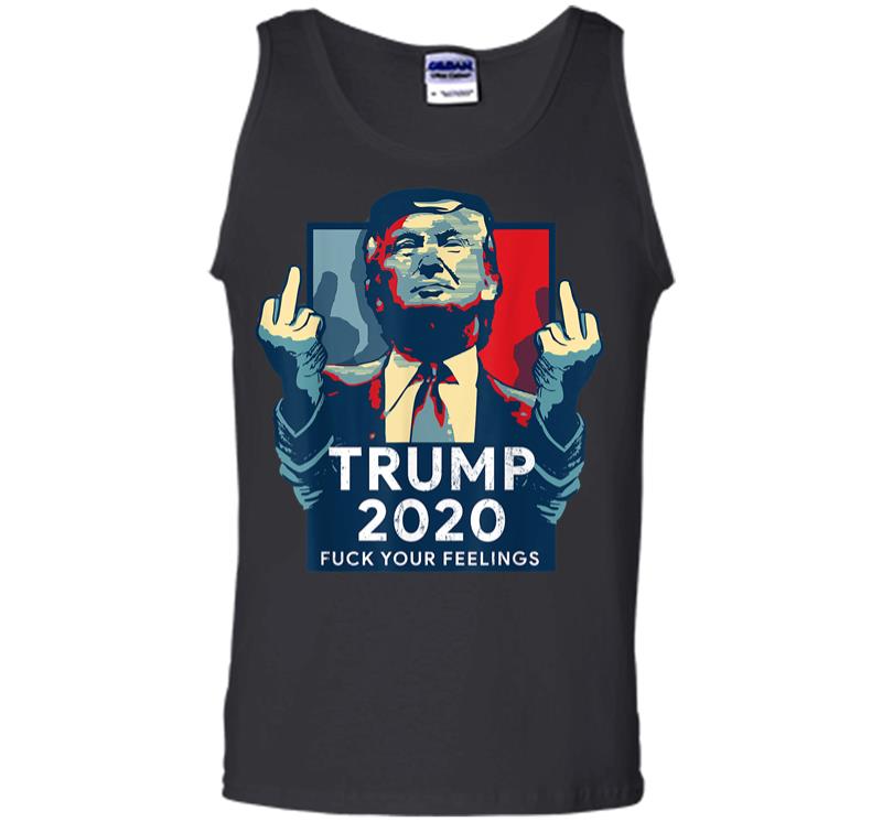 Retro Vintage Donald Trump For President 2020 Men Tank Top