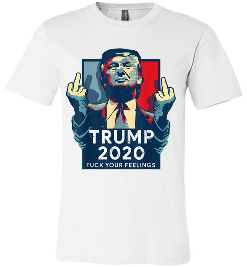 Inktee Store - Retro Vintage Donald Trump For President 2020 Premium T-Shirt Image