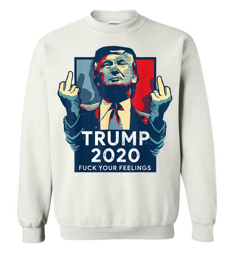 Inktee Store - Retro Vintage Donald Trump For President 2020 Sweatshirt Image