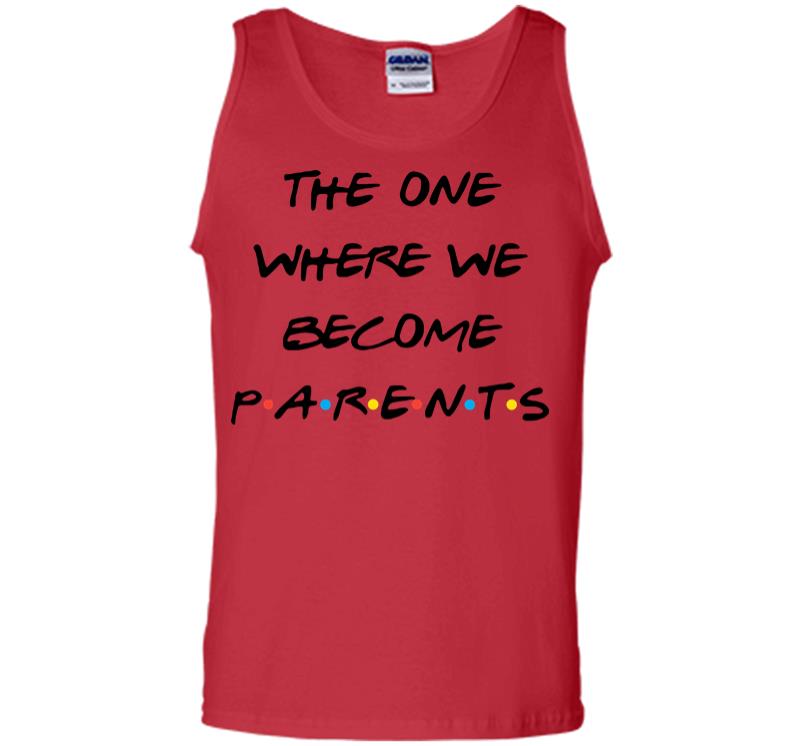 Inktee Store - The One Where We Become Parents Men Tank Top Image