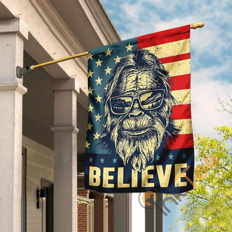 Bigfoot The Legend Of American Outdoor Decor House Flag