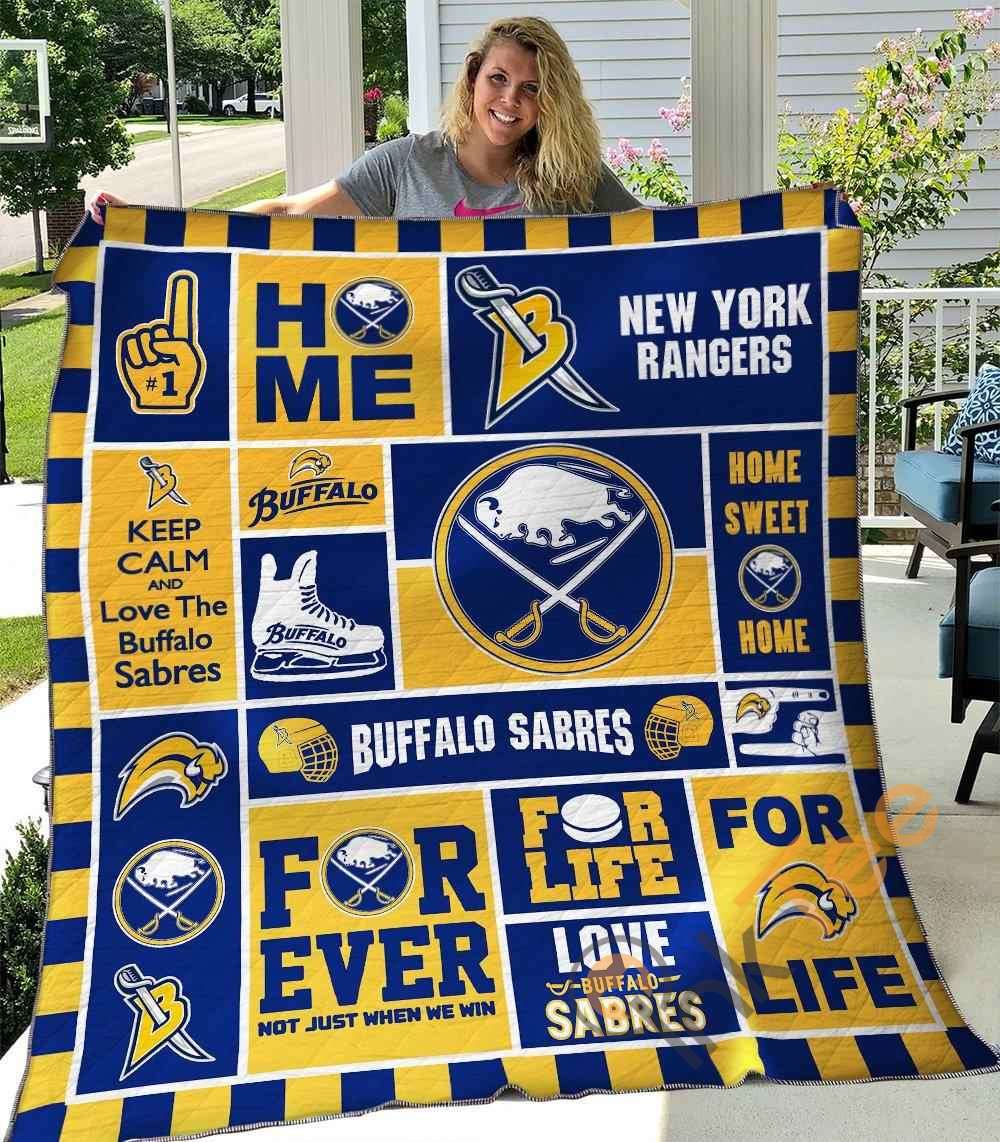 Home Sweet Home Buffalo Bills Buffalo Sabres Flag - Tagotee