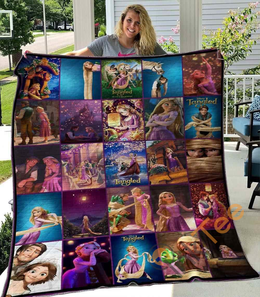 Disney Tangled Blanket Th1507 Quilt