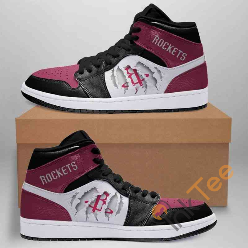 Houston Rockets Nba Custom Air Jordan Shoes - InkTee Store
