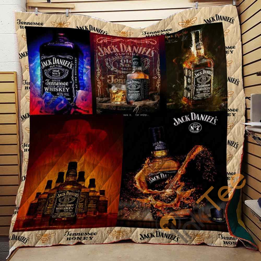 Jack Daniels Tennessee Whiskey 5 Blanket Th0907 Quilt