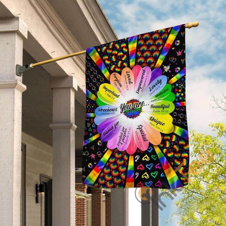 Lgbtq Love Is Wins Lgbt Pride Month Rainbow Outdoor Decor House Flag