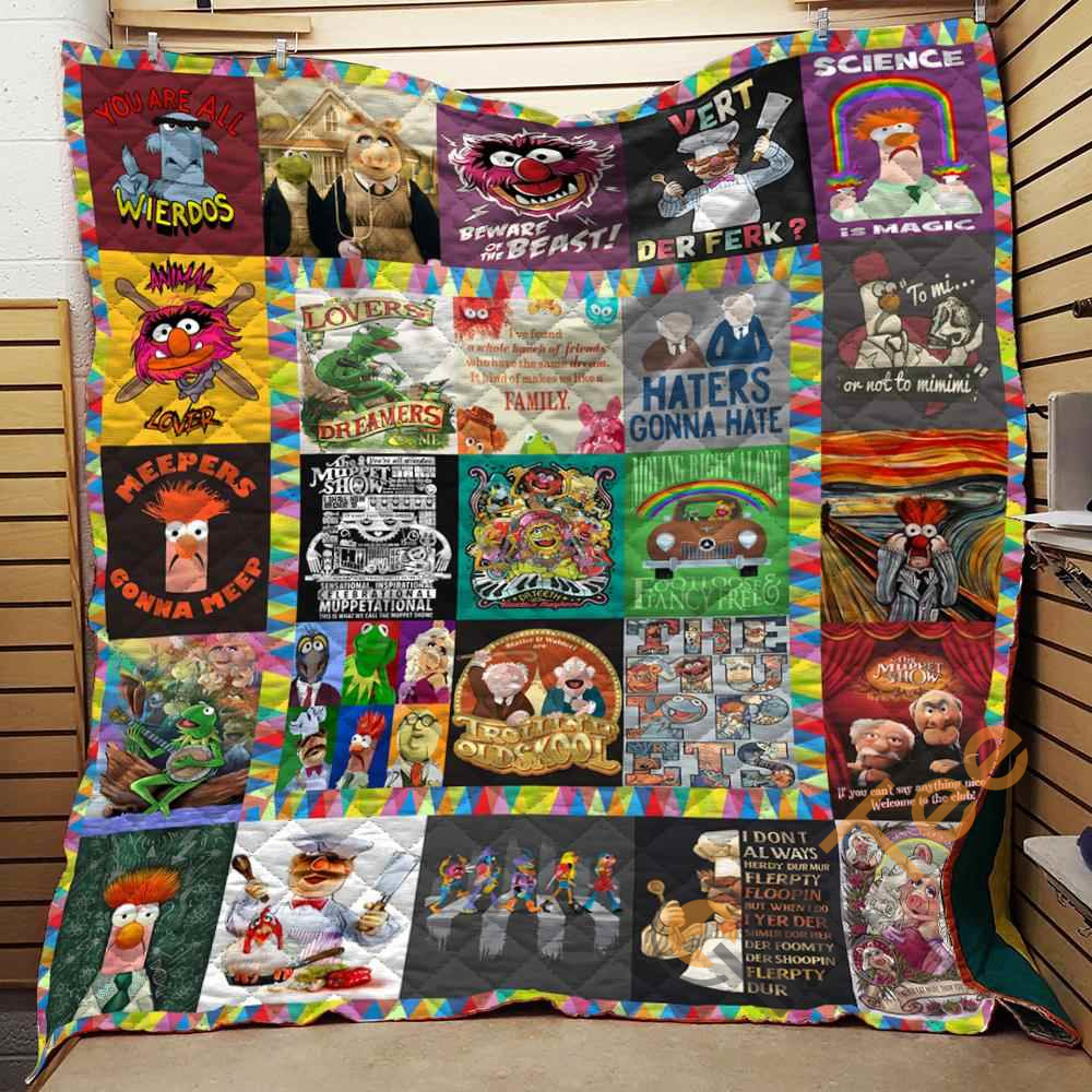 Muppet Show Collage Blanket TH1807 Quilt