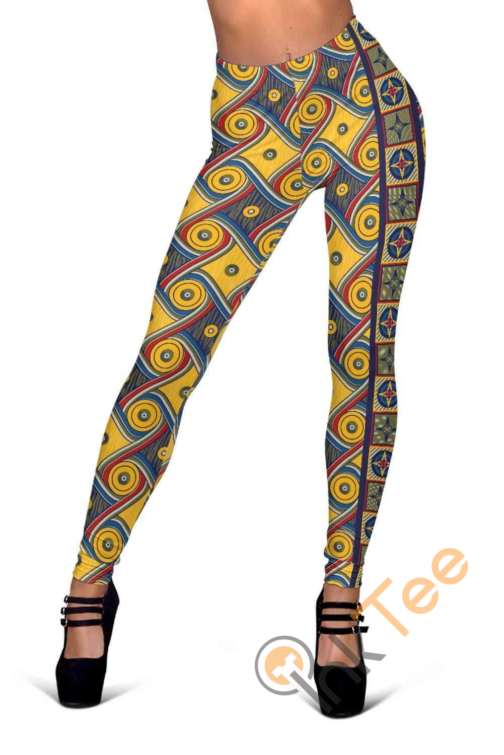 My Happy Place Gallifrey One High Waist Fashion Yoga Fitness 3D All Over Print For Yoga Fitness Legging