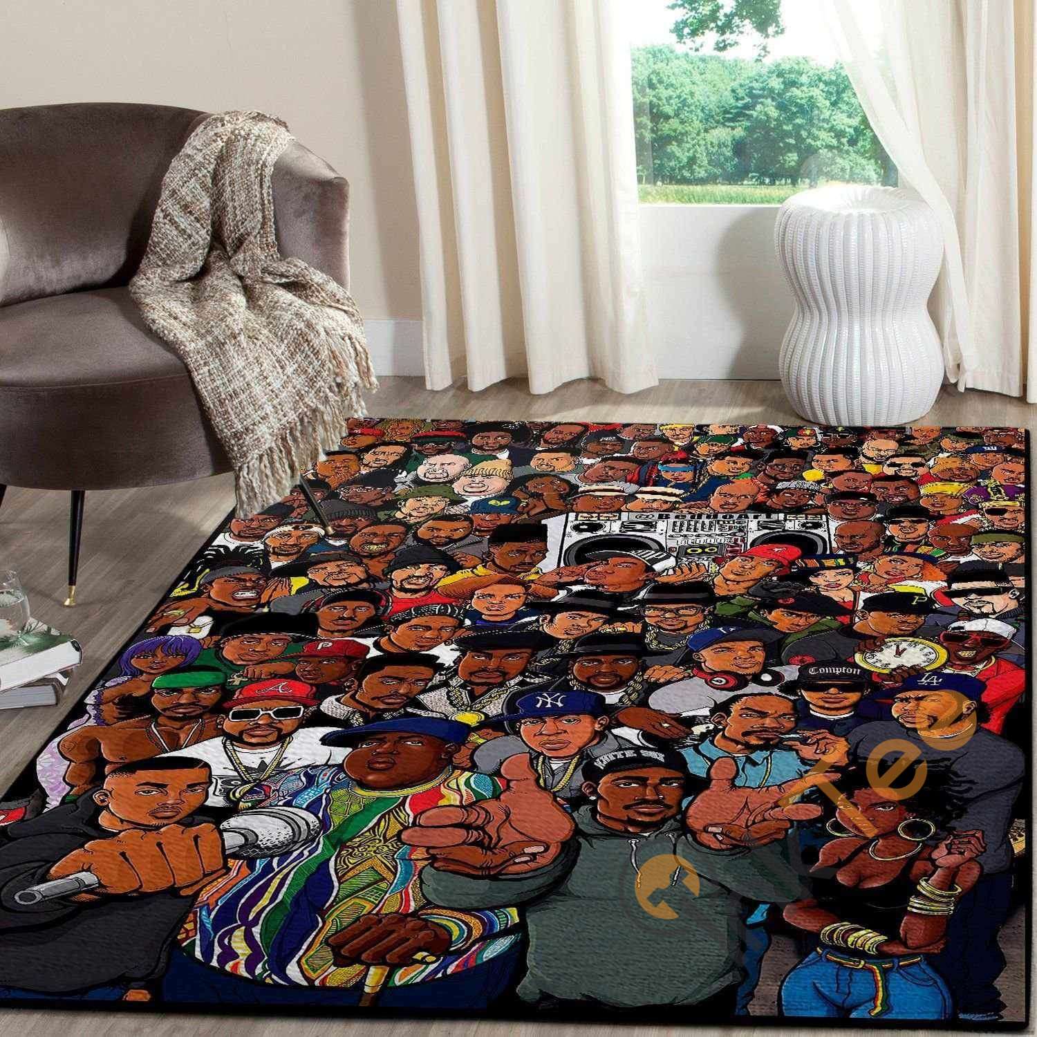 Rappers Hip Hop Area Amazon Best Seller Sku 2219 Rug