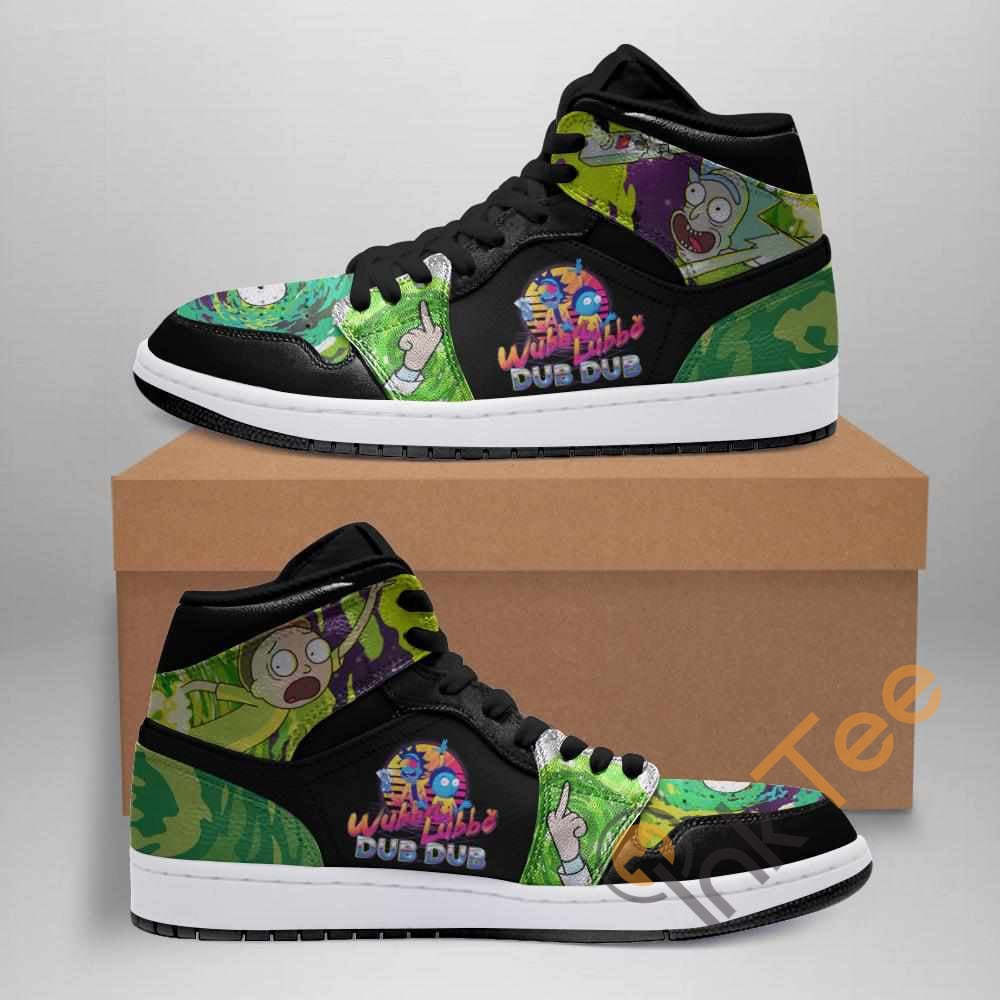 Rick And Morty Ha03 Custom Air Jordan Shoes