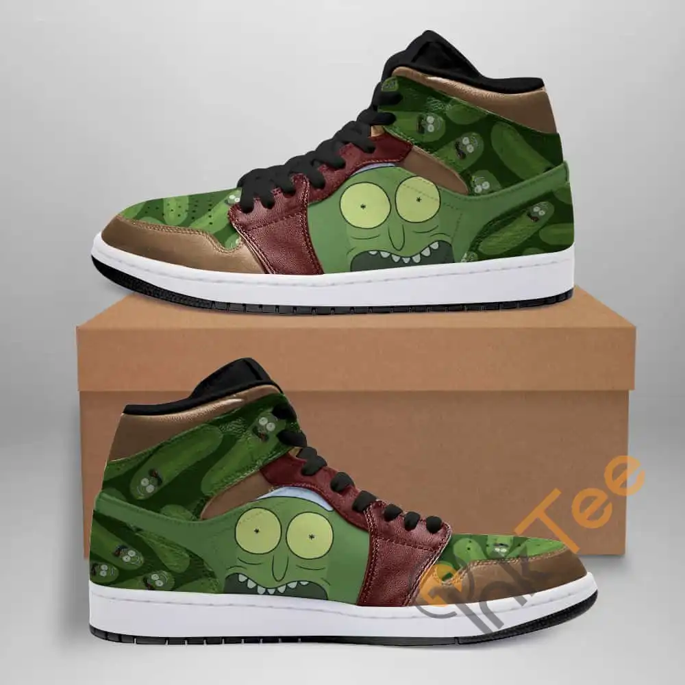 Rick And Morty Ha144 Custom Air Jordan Shoes - Inktee Store